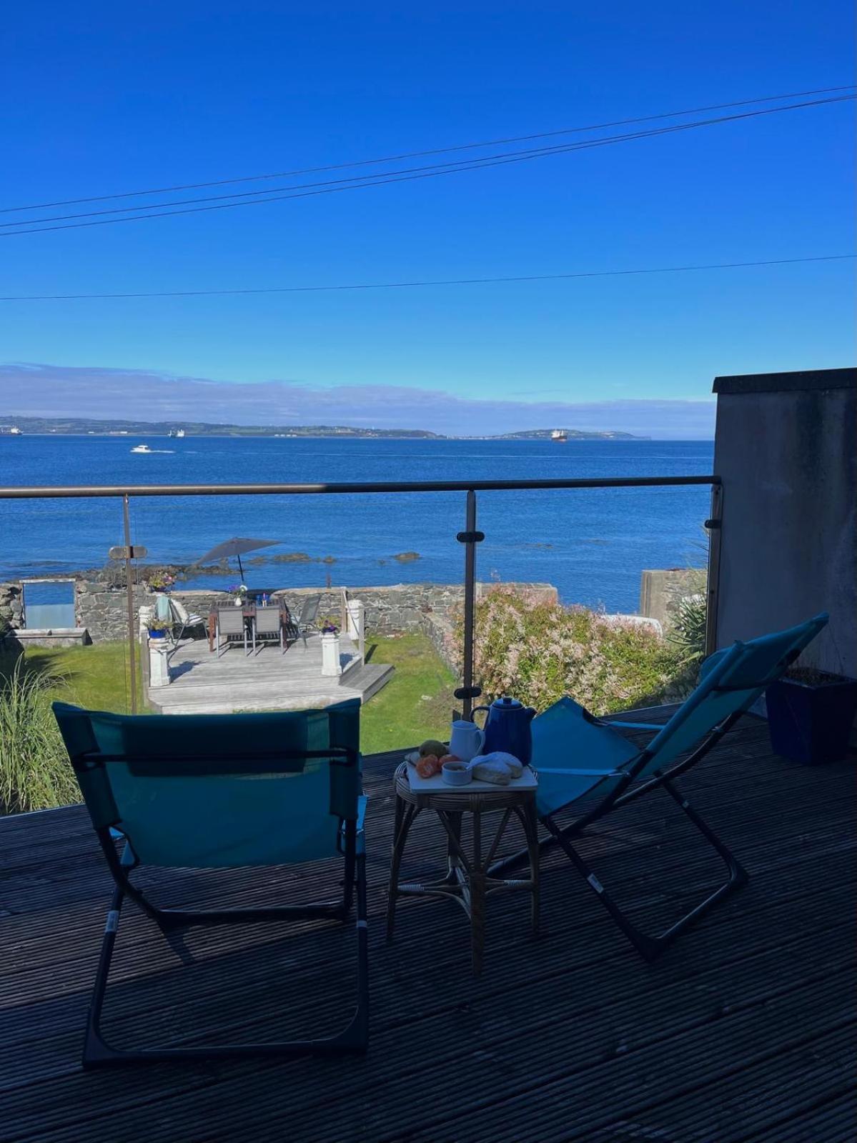 Splash Cottage Beach House With Sea Lapping Garden Bangor  Kültér fotó